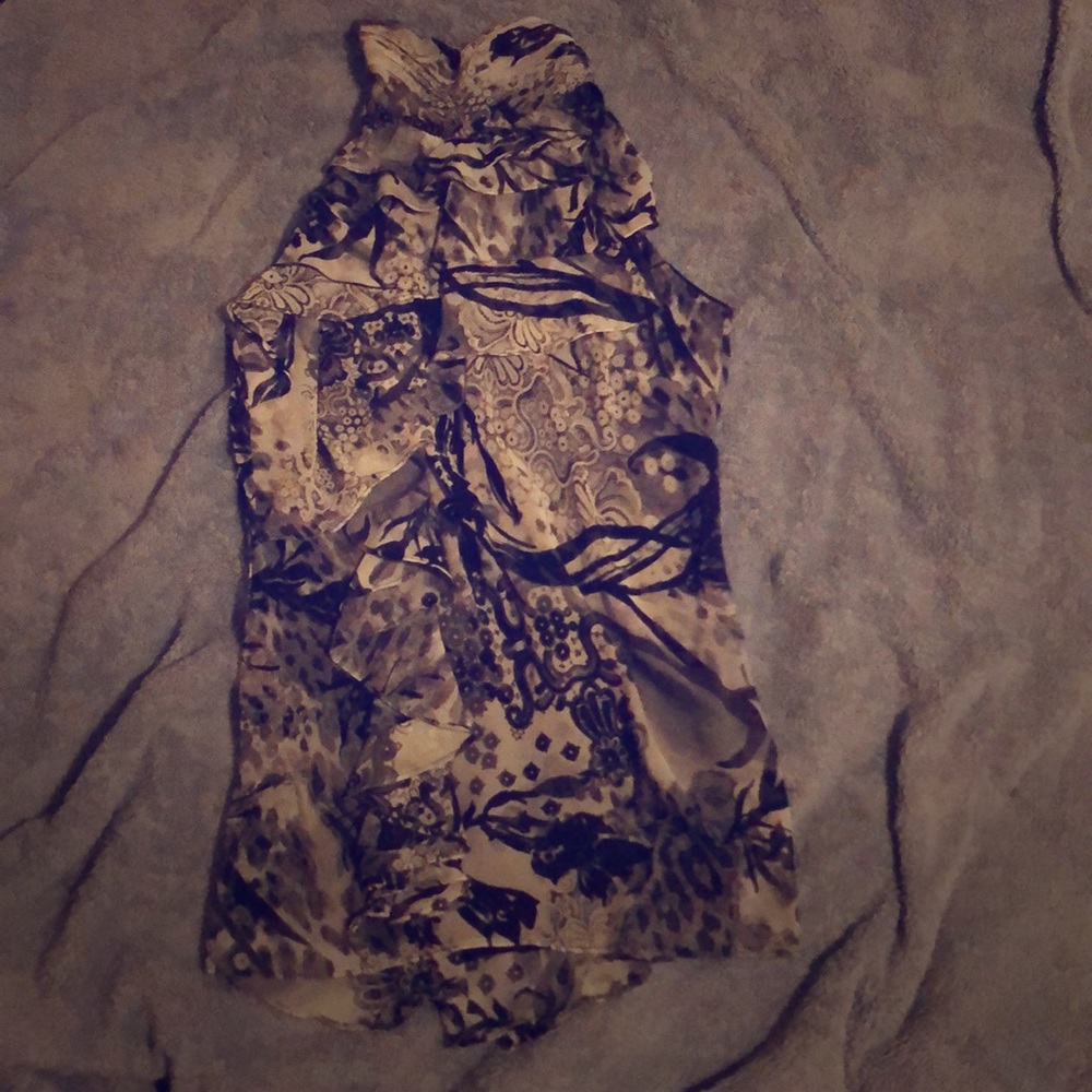 BISOU BISOU Sleeveless Size S White & Black